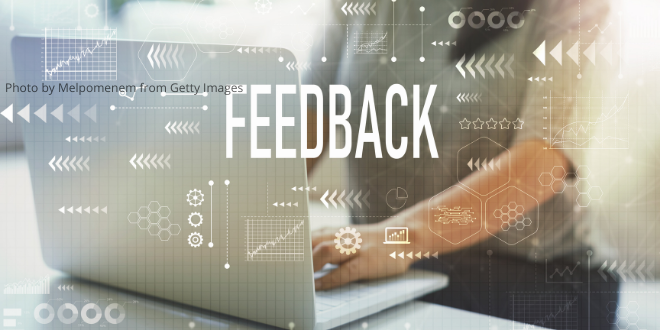 Giving and receiving feedback