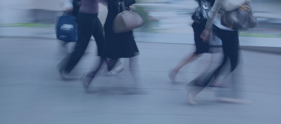 Keine Zeit People in a rush