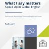 What I say matters